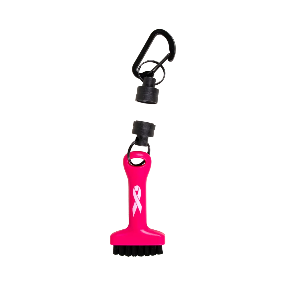 PrideSports PRO Precision Brush - Breast Cancer Awareness Ribbon