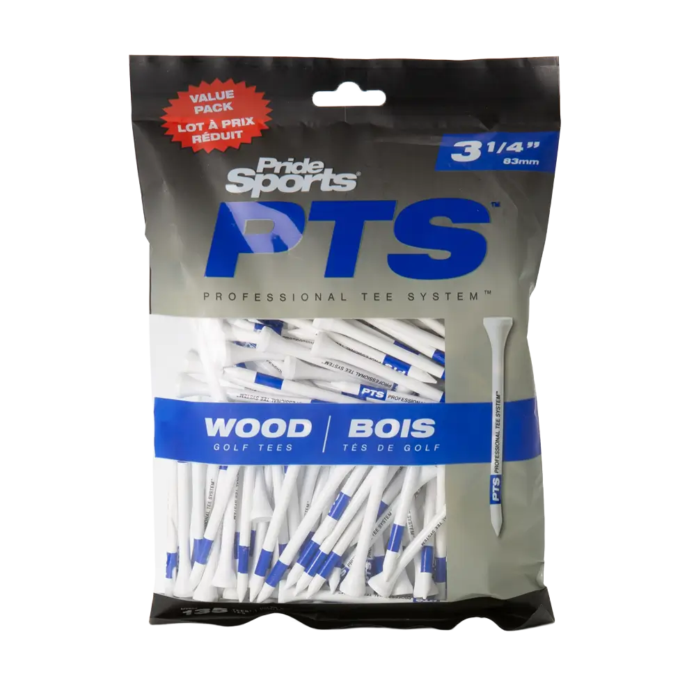 Bag of Pride Sports PTS golf tees.