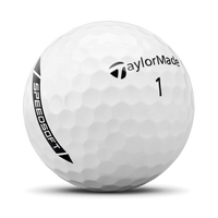 TaylorMade golf ball on a white background