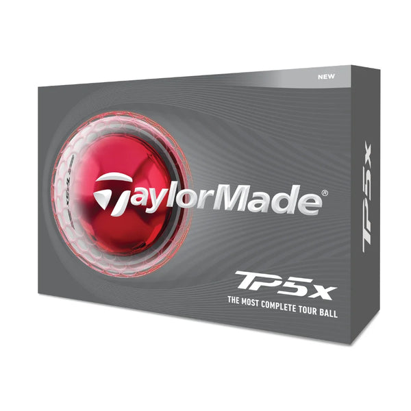 TaylorMade 2024 TP5x Golf Balls | 1 Dozen White – Golftees.com