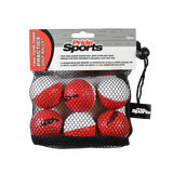 Packaging of the two tone foam practice balls.