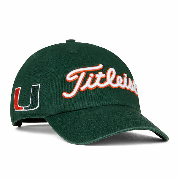 Titleist Collegiate Deluxe Adjustable Hats Choose Your Favorite