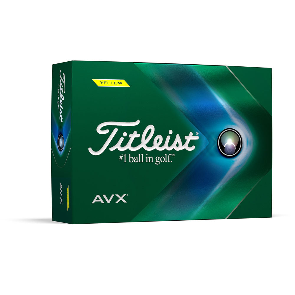 Titleist AVX Yellow - Custom Logo Imprint (Prior Generation)