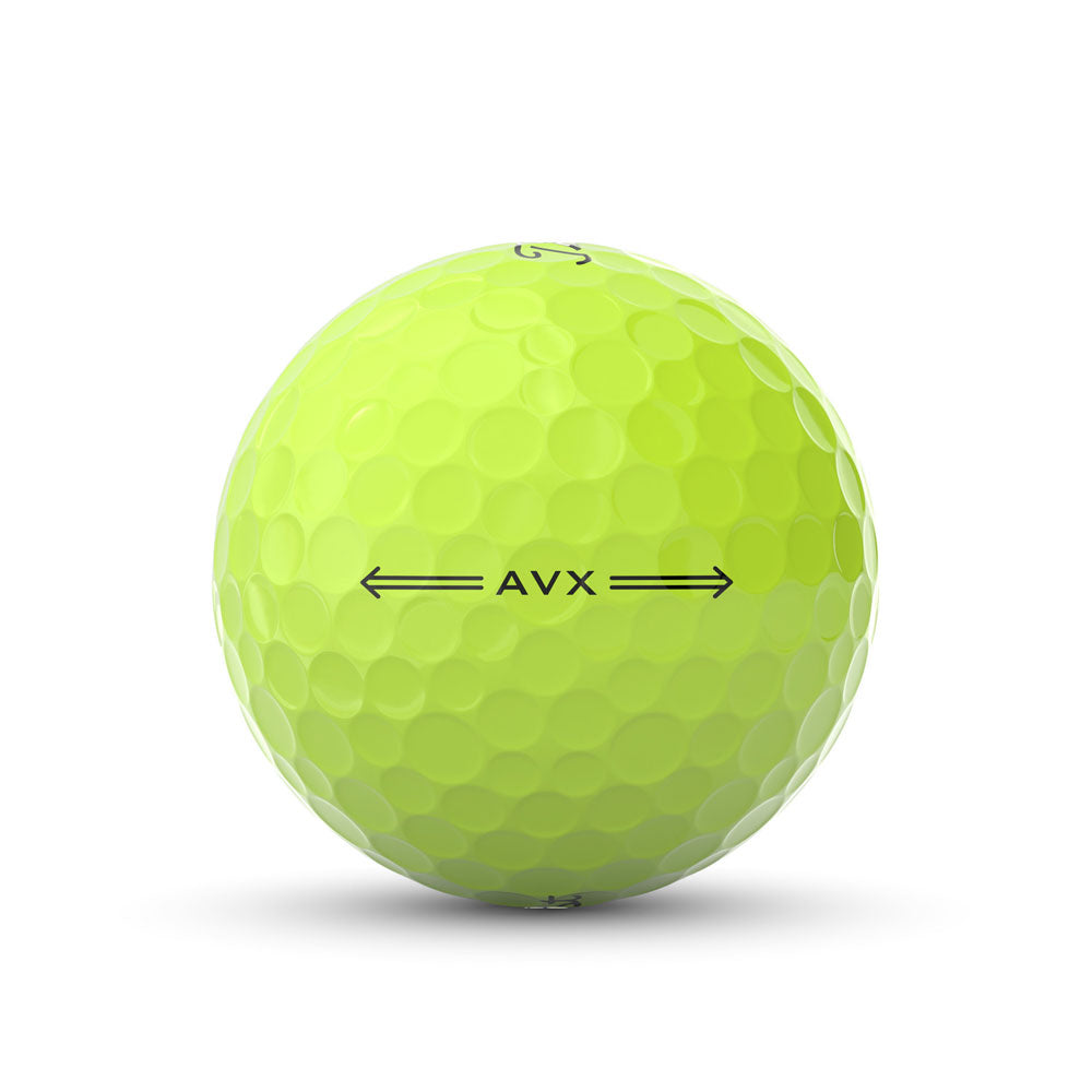 Titleist AVX Yellow - Custom Logo Imprint (Prior Generation)