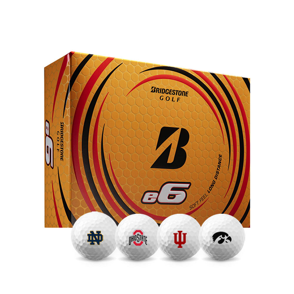 Bridgestone E6 Collegiate Golf Balls