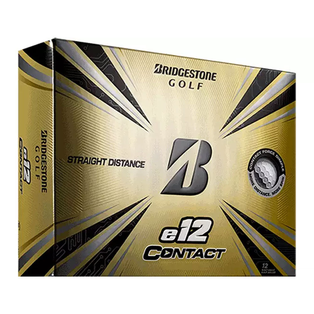 Bridgestone E12 Contact Golf Balls - Plain