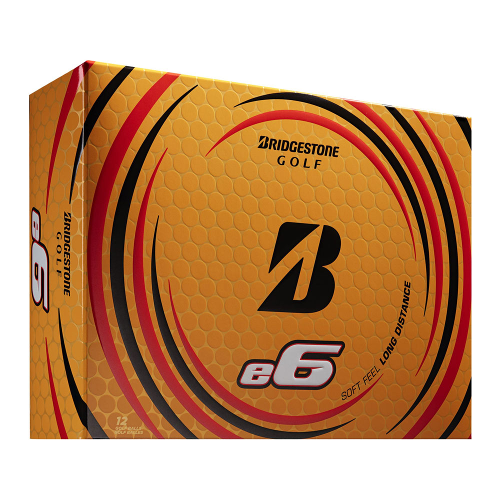 Bridgestone E6 Contact Golf Balls - Plain