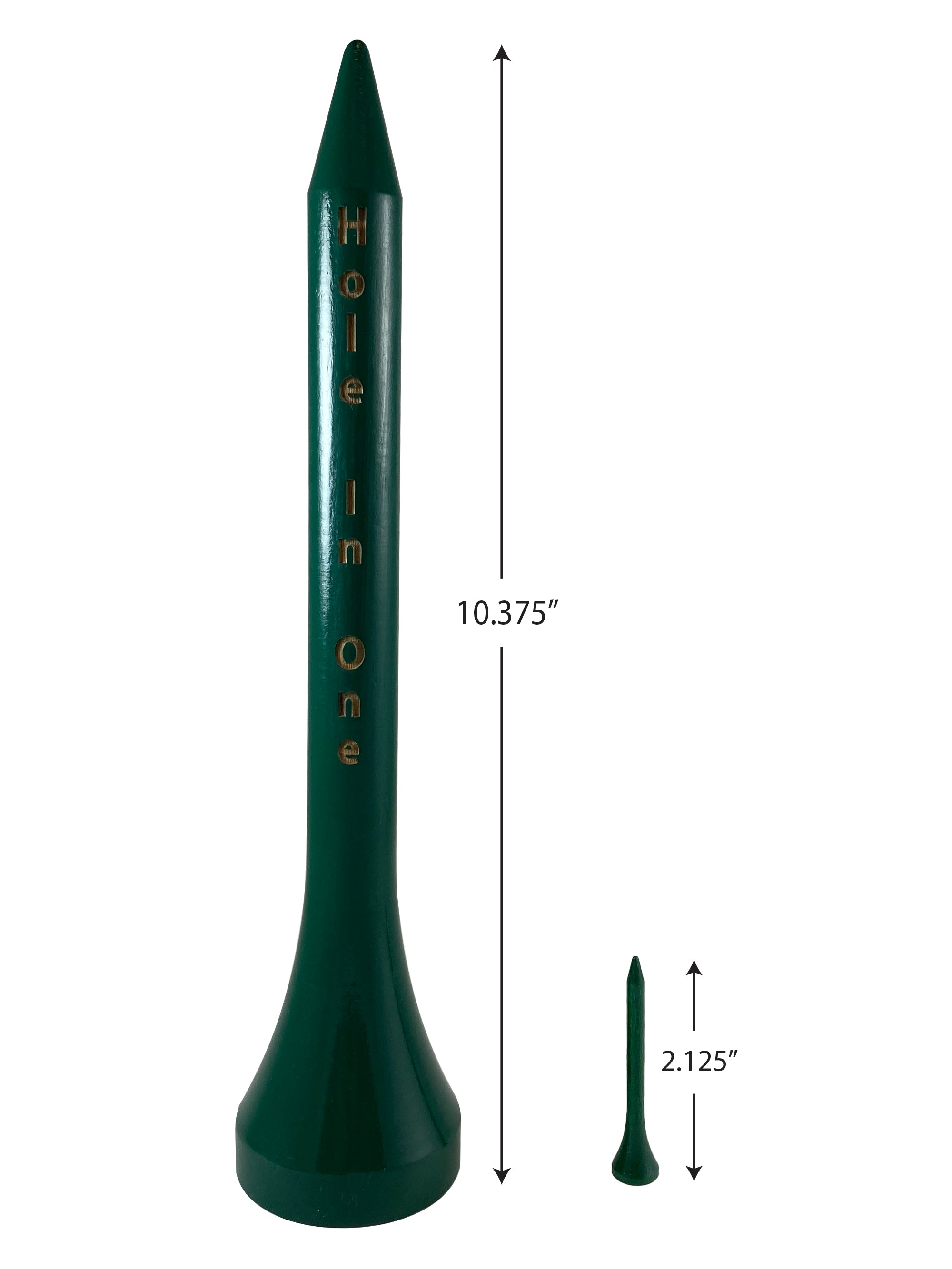 Personalized Jumbo 10.375" Wooden Golf Tee Trophy