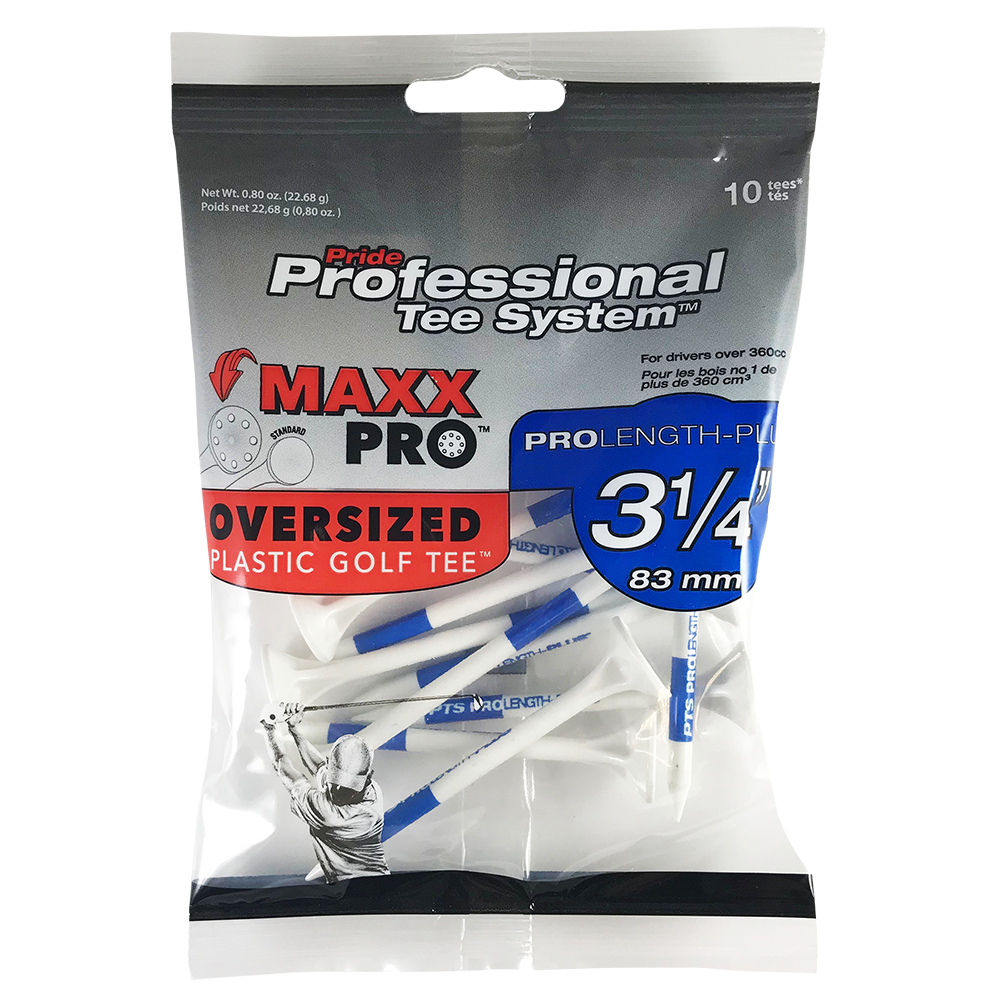 Professional Tee System™ (PTS) MaxxPro™ - Plastic Golf Tees