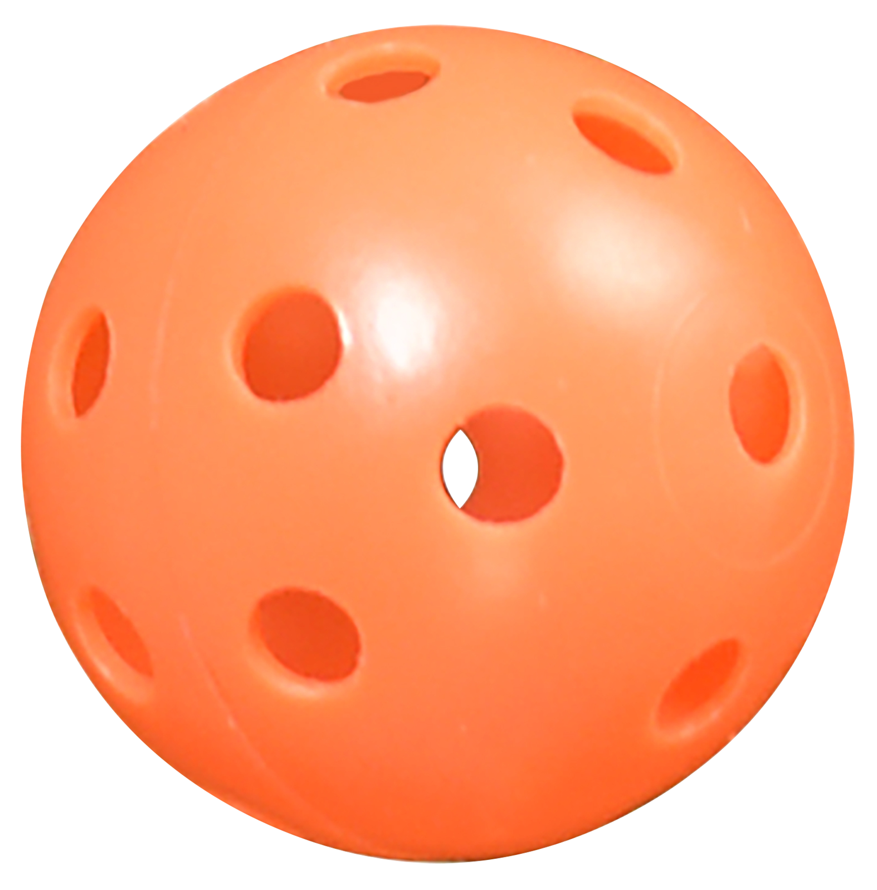 Orange Perforated Practice Balls