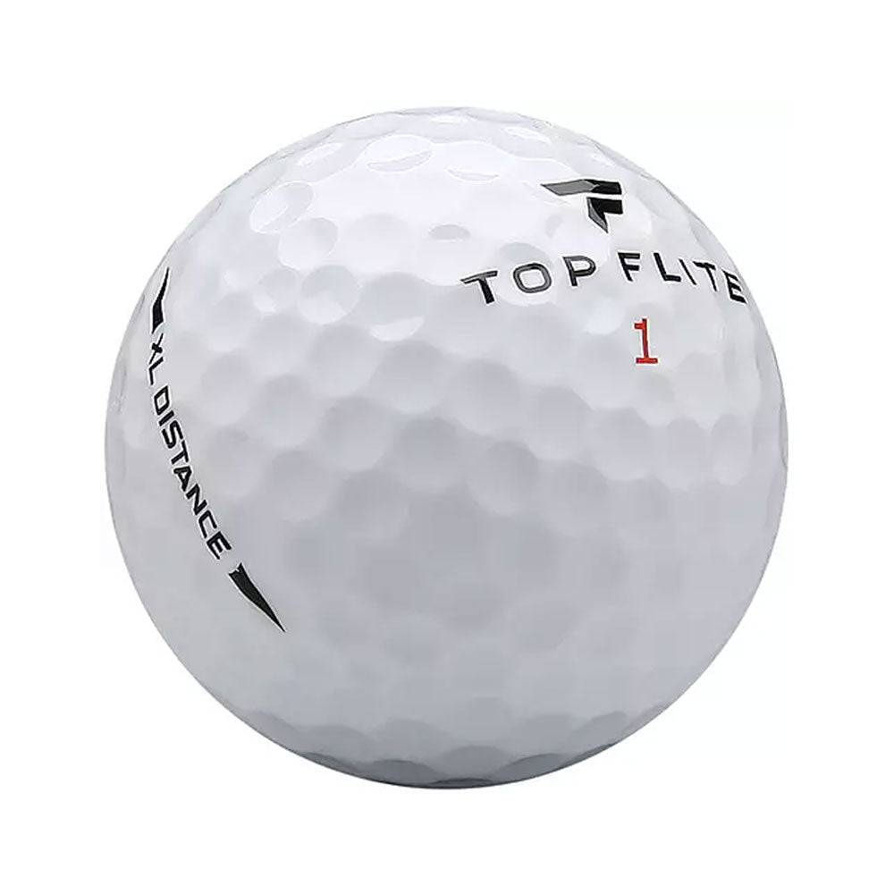 Top Flite XL Distance Golf Balls - Plain