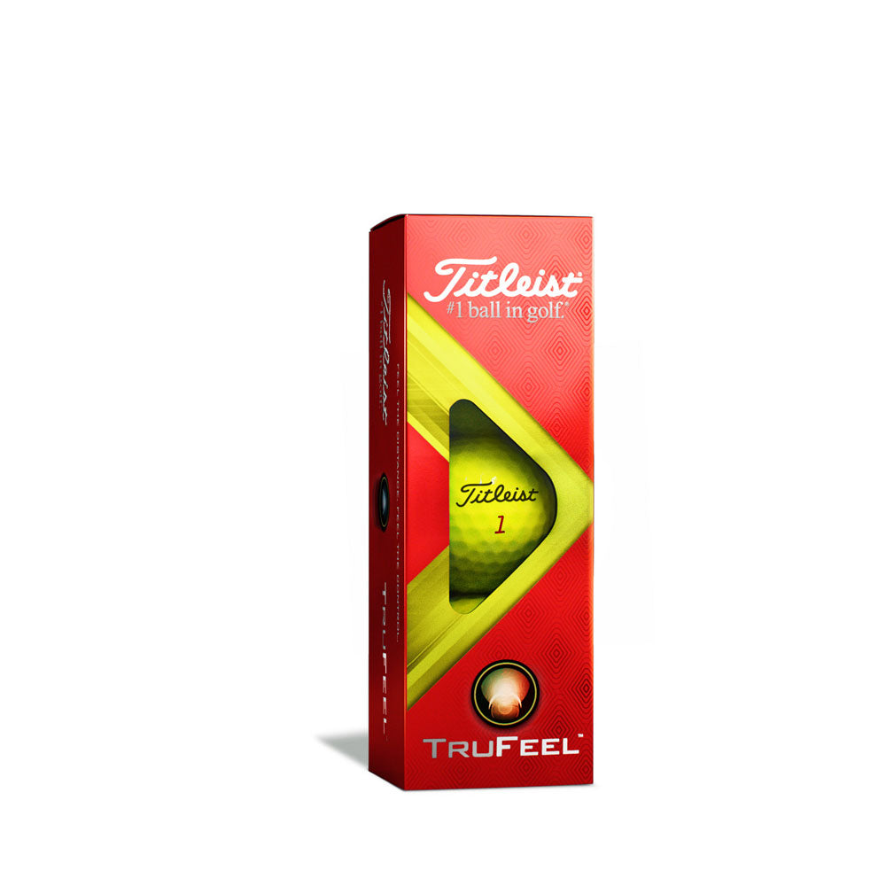 Titleist TruFeel • Yellow - Custom Logo Imprint (Prior Generation)
