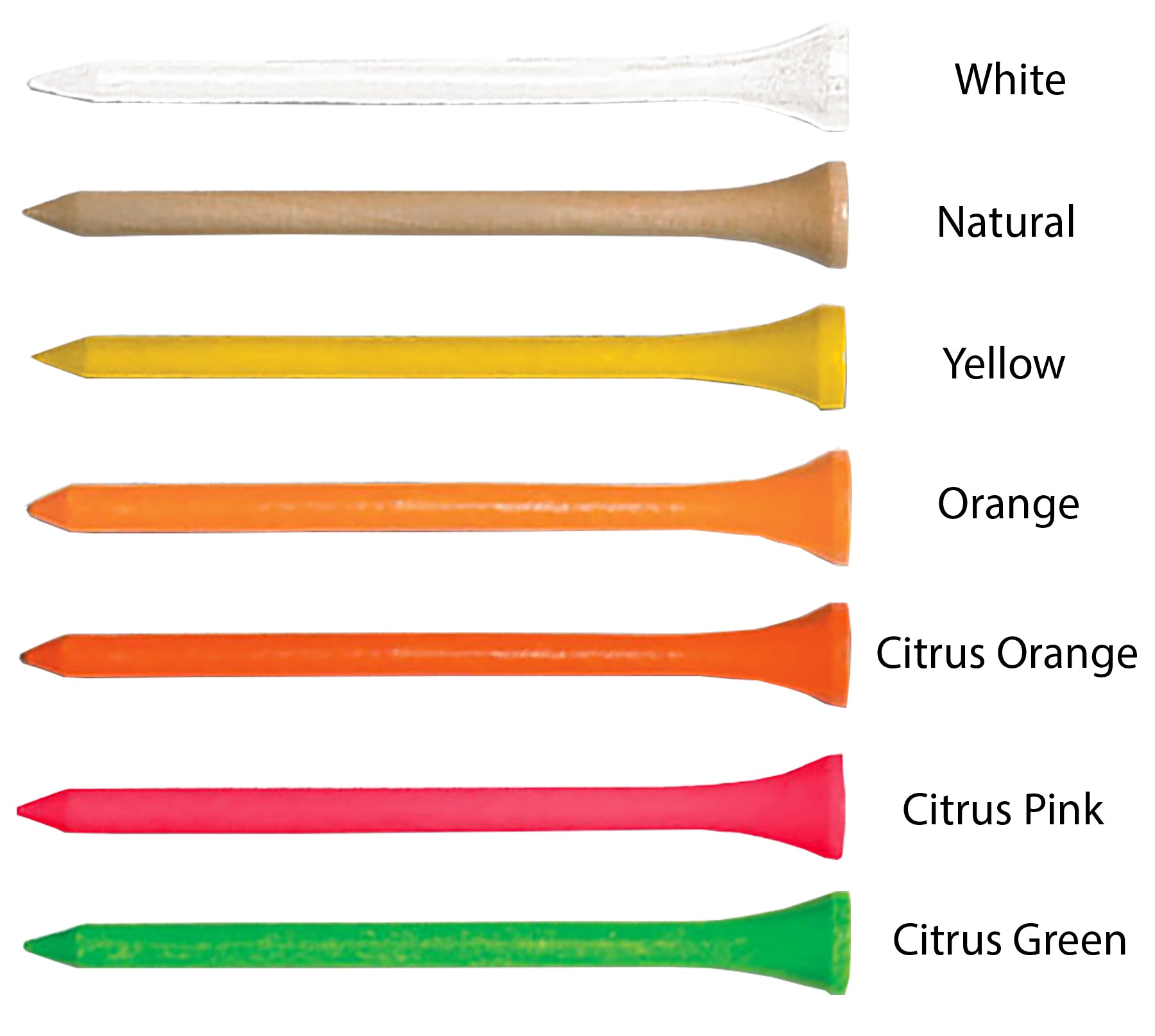 2 3/4" Pride Golf Tee Packs