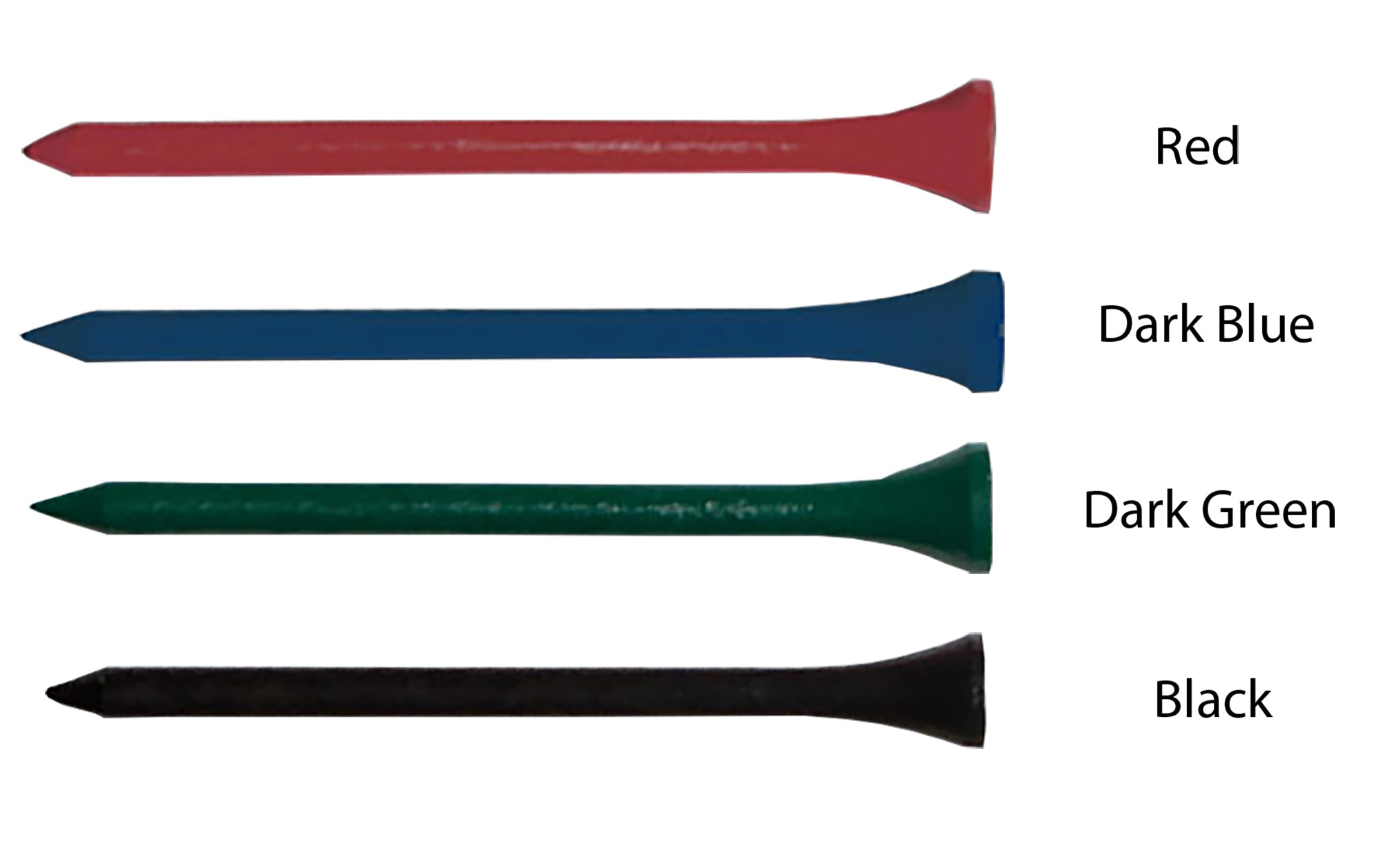 Personalized Combo Packs - 10 3 1/4" Tees and 2 Ball Markers